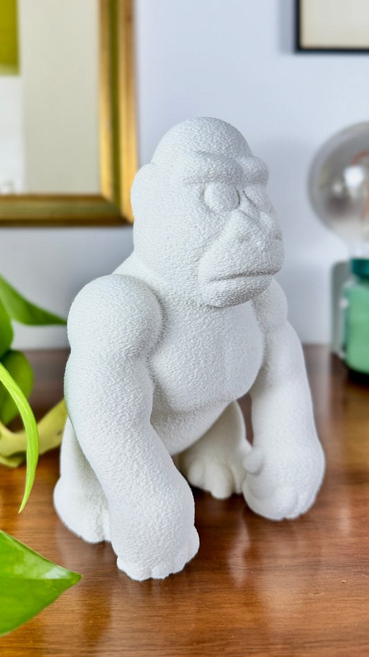 Minimal Gorilla - Decorative Sculpture