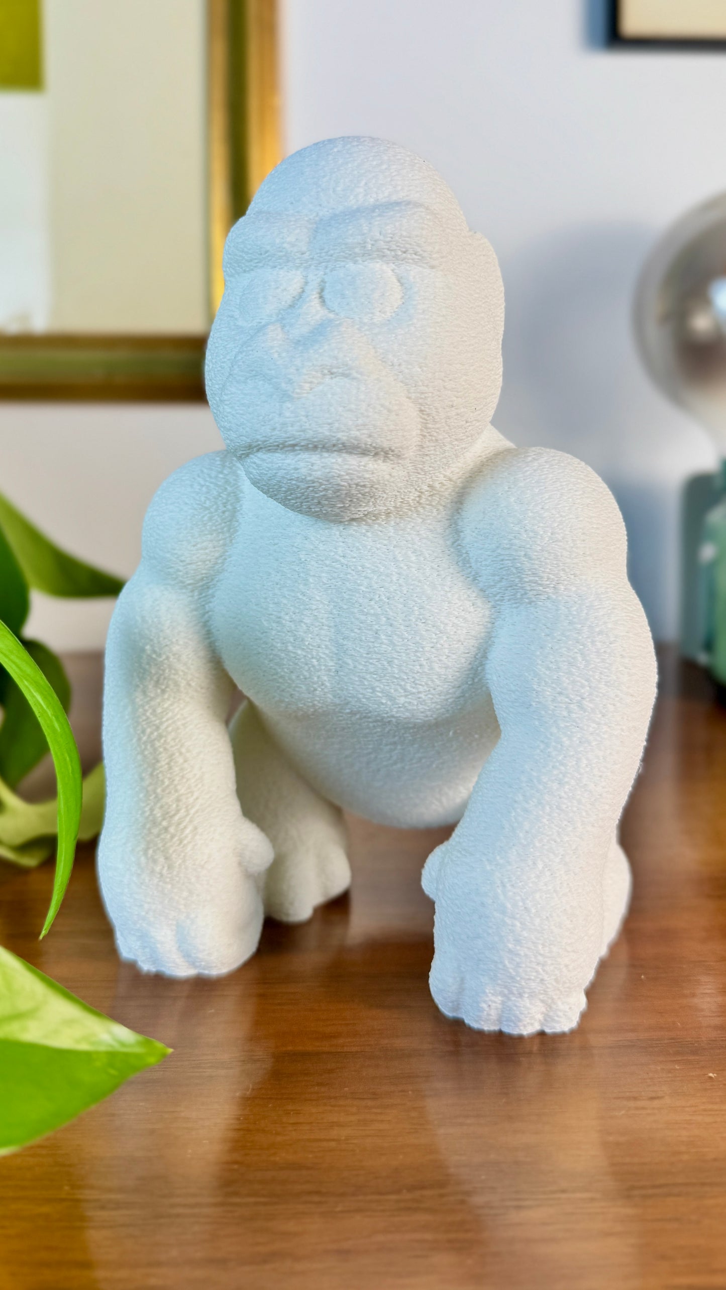 Minimal Gorilla - Decorative Sculpture