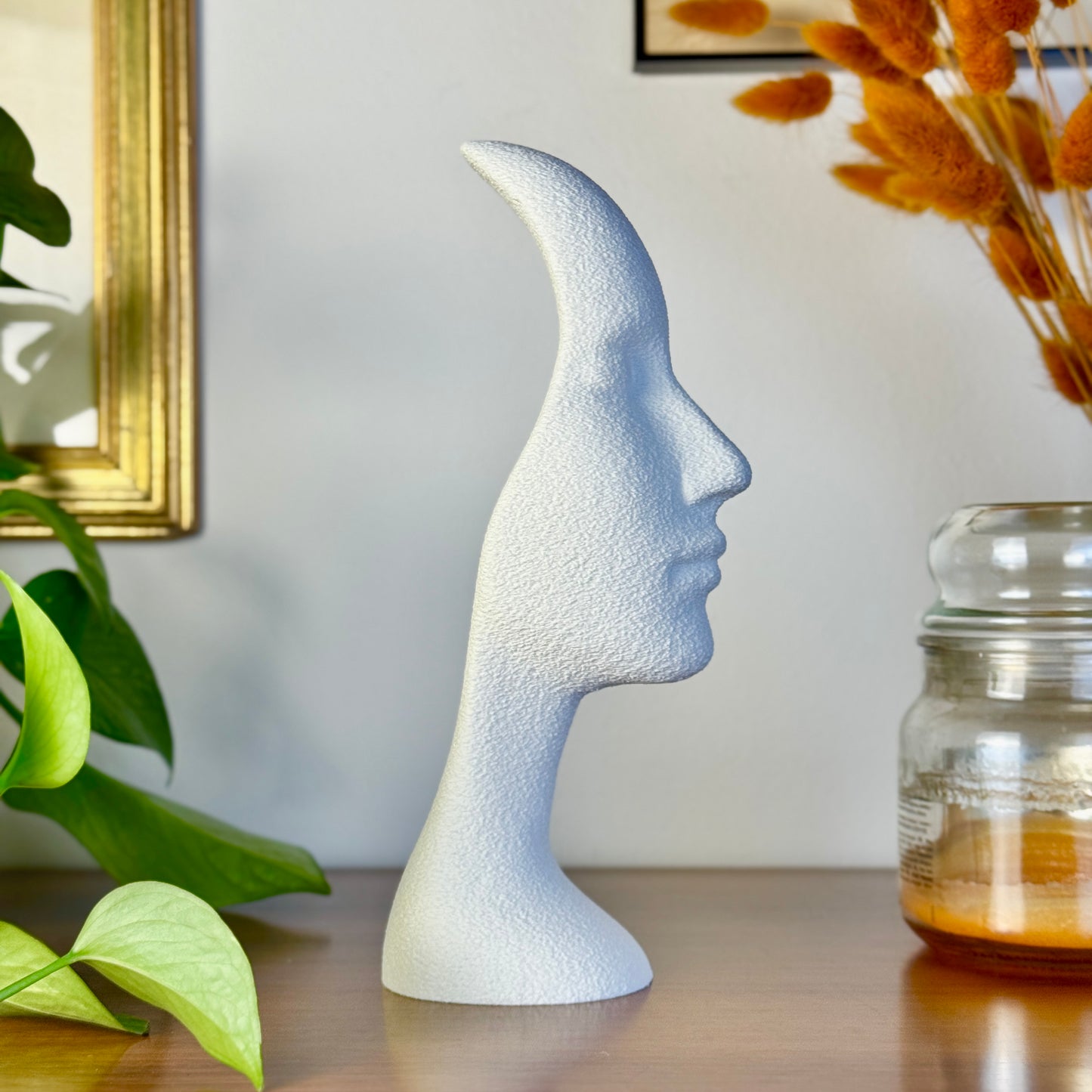 Human Profile – Sculptural Head