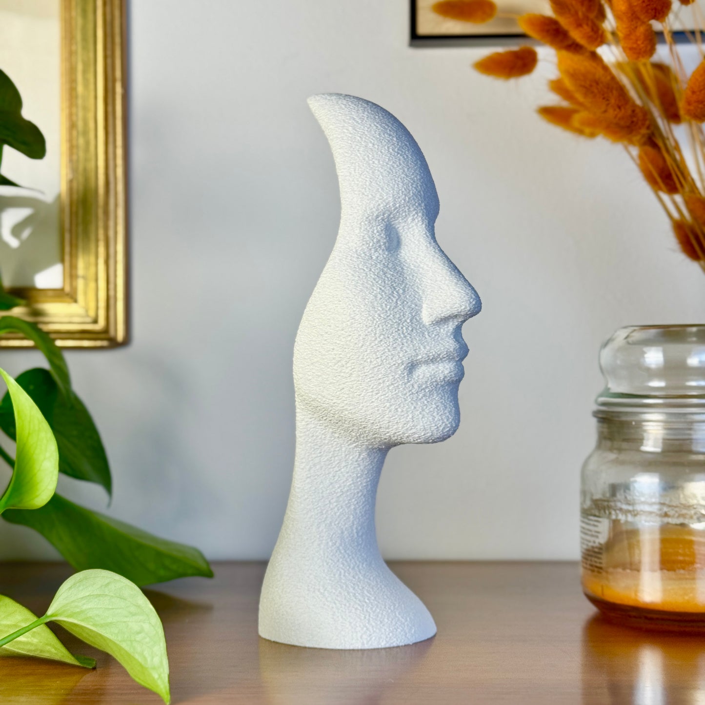 Human Profile – Sculptural Head