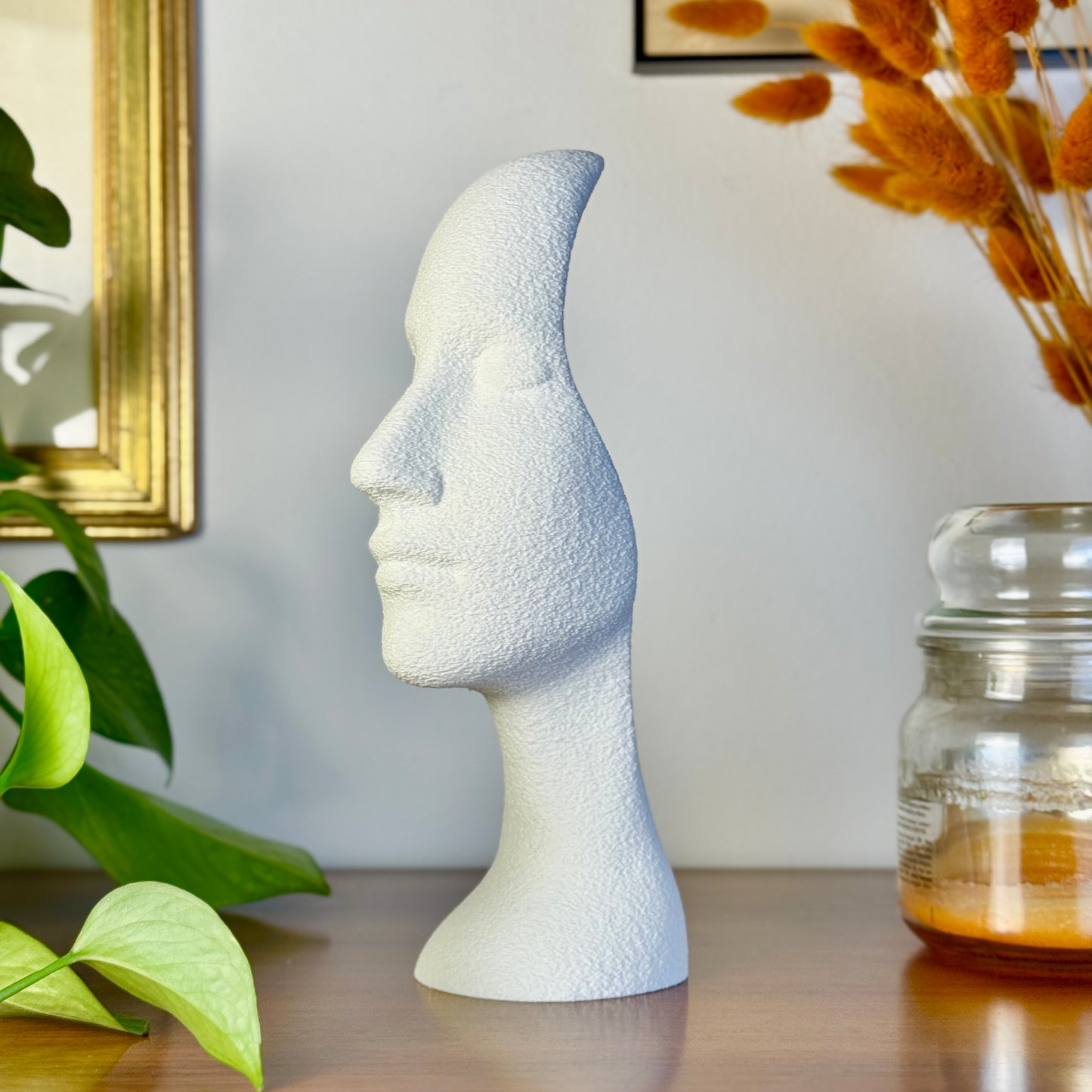 Human Profile – Sculptural Head