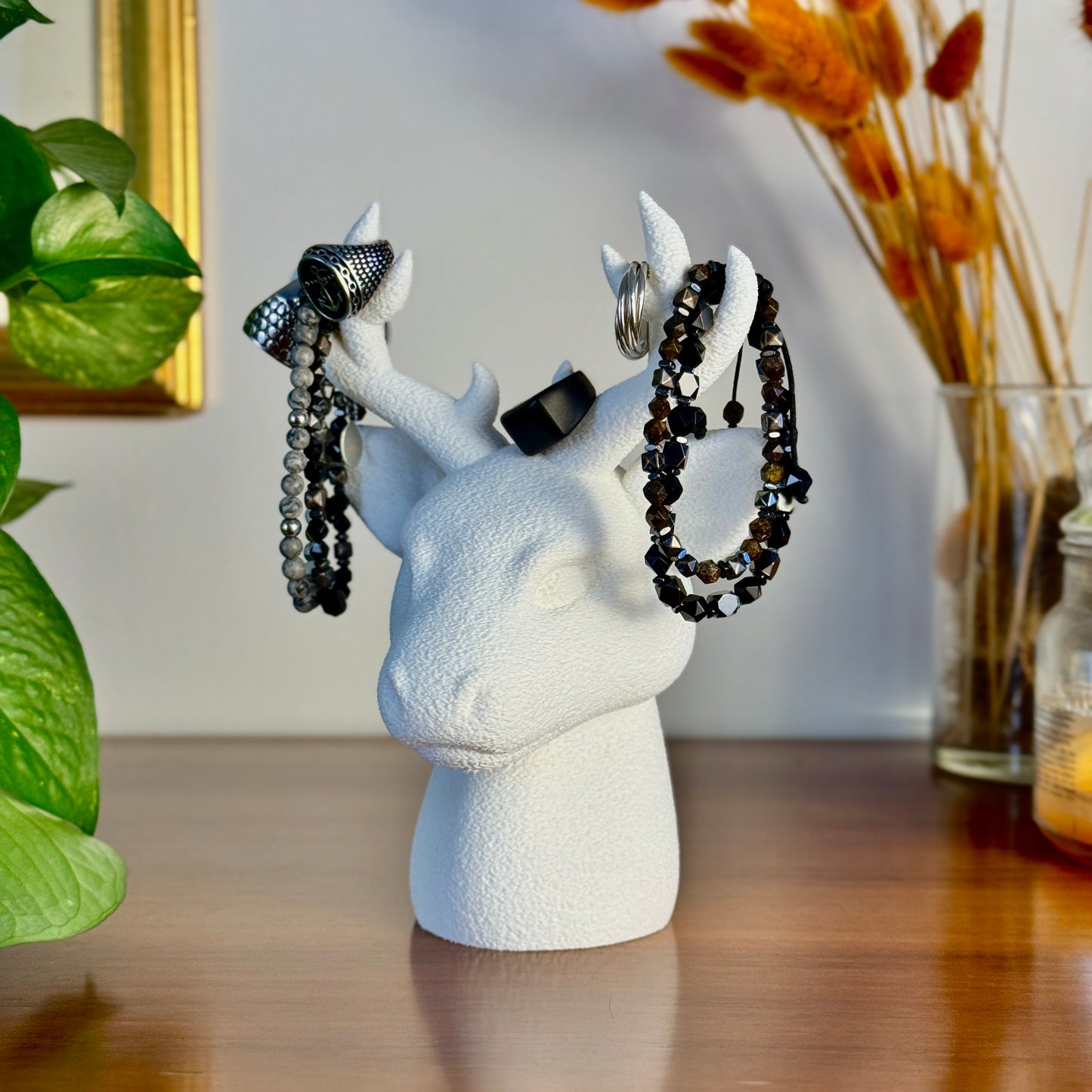 Deer Head Jewelry Holder - Functional Design Object