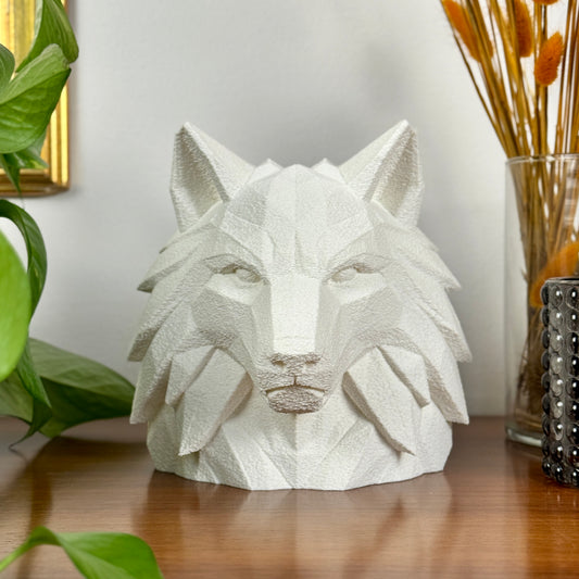 Wolf Head - Decorative Sculpture