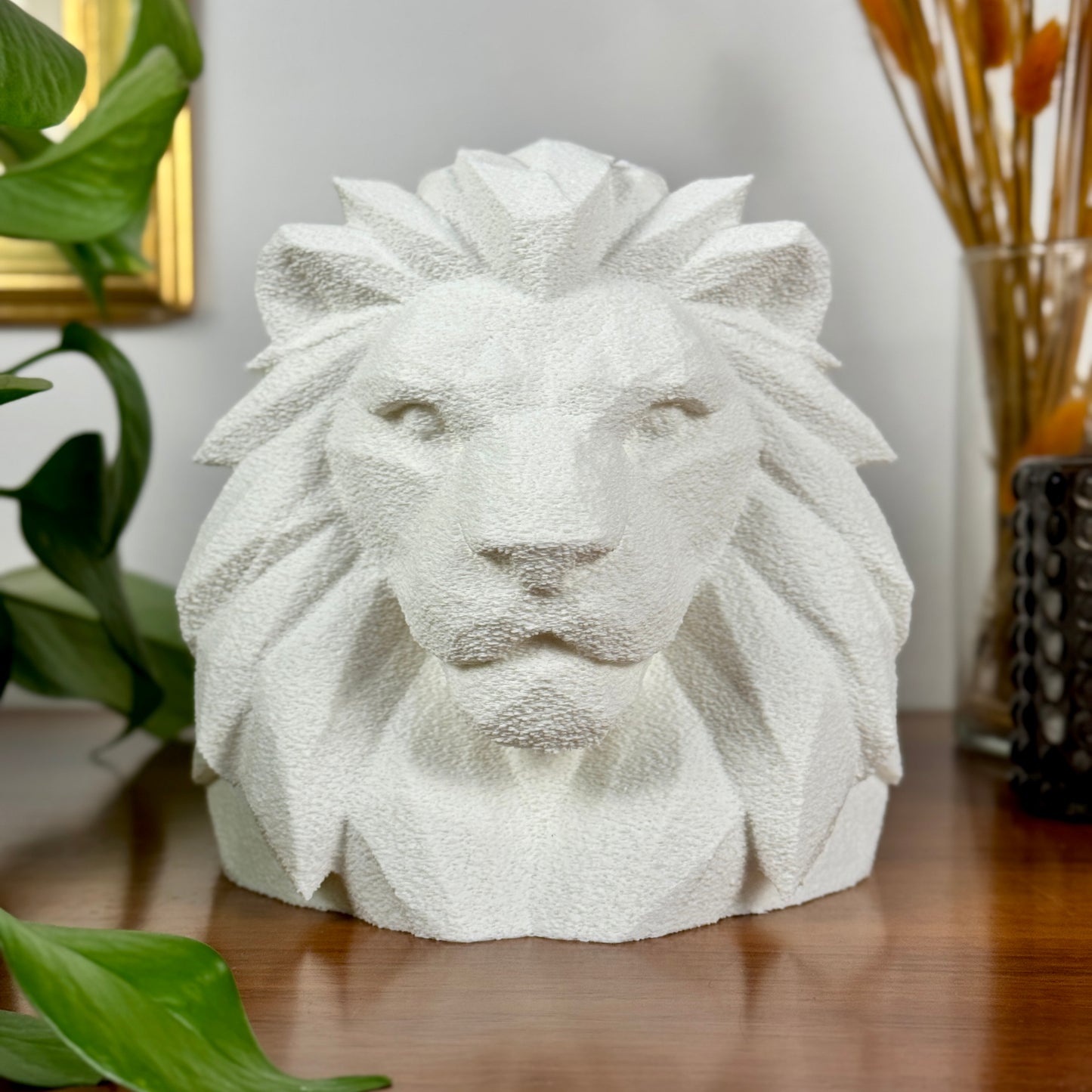 Lion Head - Decorative Sculpture